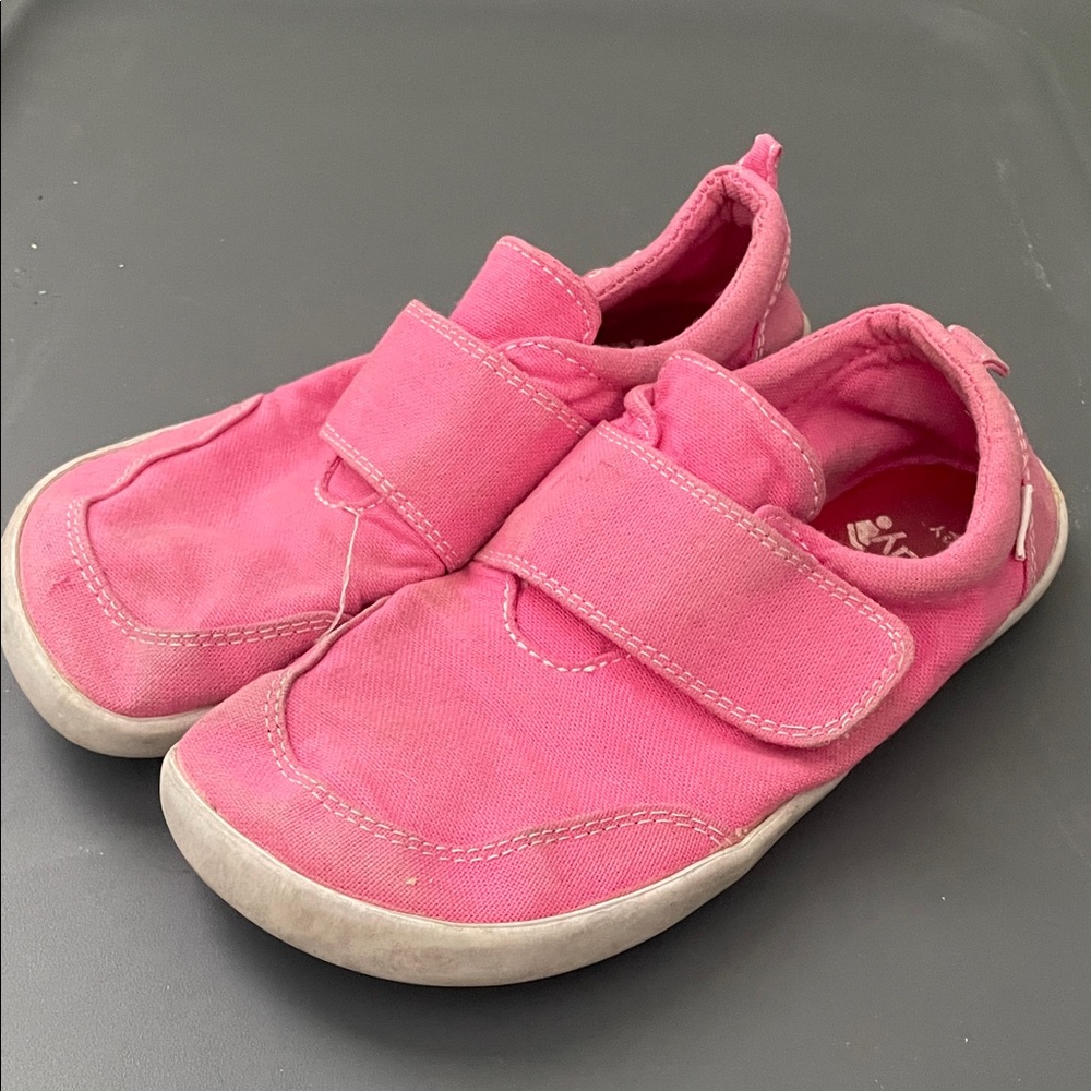 Vibrant Pink Kids Sneakers